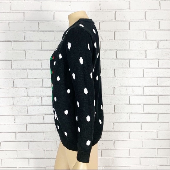 Faith & Zoe Women’s Elfie Stick Christmas Sweater - Picture 4 of 5